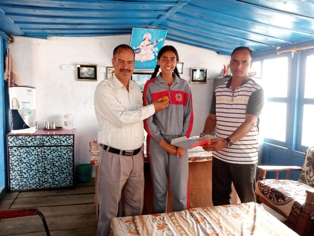 yashashvi selected for sports hostal jubbal