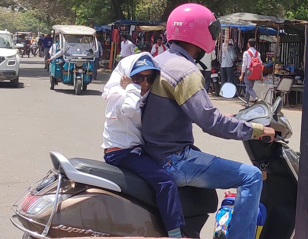 The mercury reached 46 degrees, people were stunned by the heat