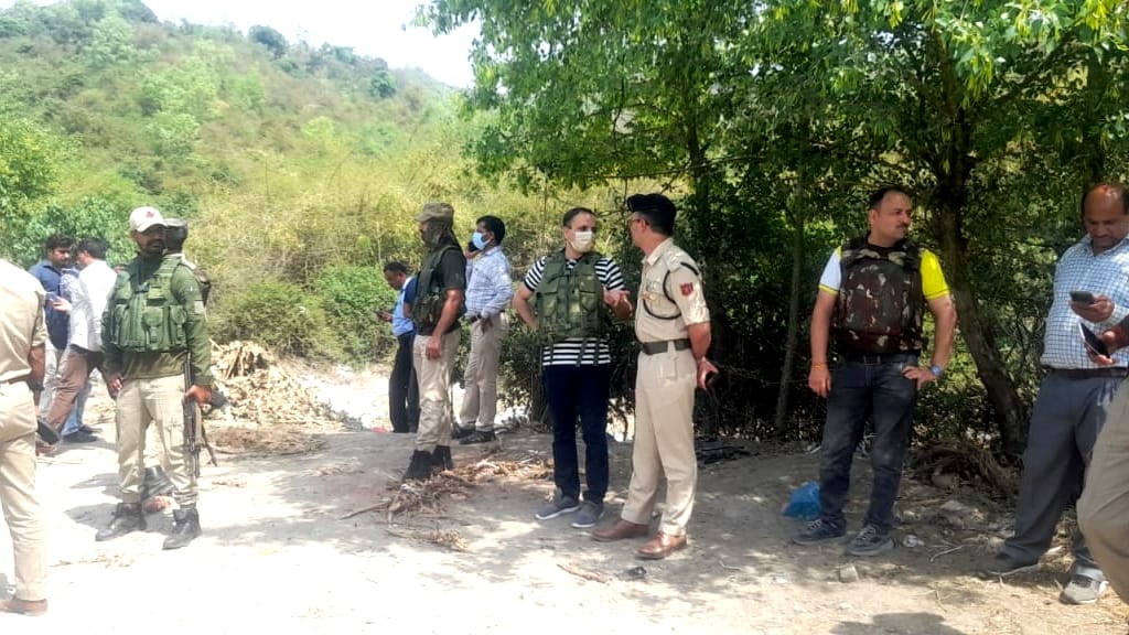 Jammu Kashmir Police said Suspected IED recovered from Sidra area of Jammu