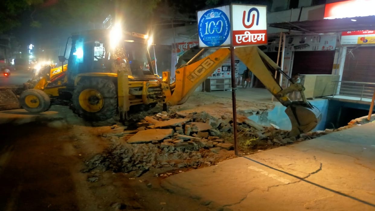 Administration imposed fine on 43 encroachers