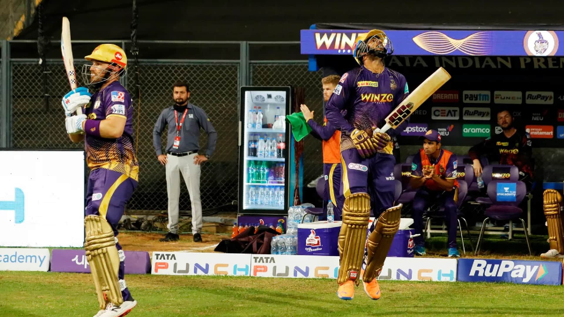 IPL 2022 DC vs KKR Match Photo Highlights Rishabh Pant Girlfriend Isha Negi Parth Jindal and Anushree Jasani