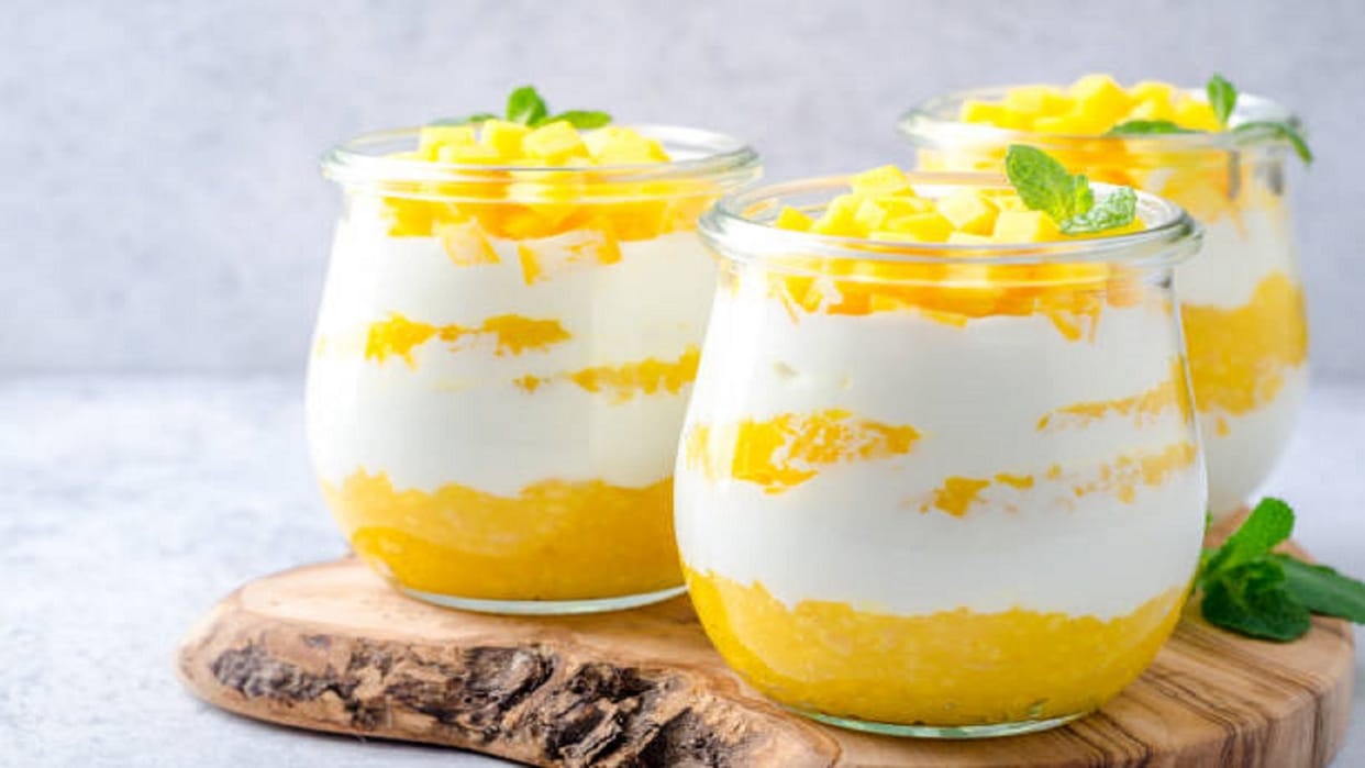 Today’s Kitchen Make Mango Custard Pudding Know Delicious Recipe in Hindi