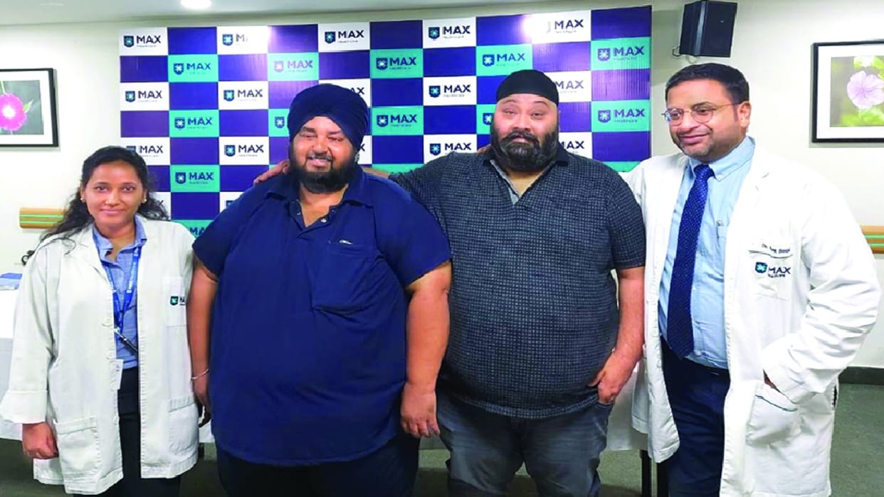 Brothers suffering from obesity lost 37 kg weight due to bariatric surgery In Delhi
