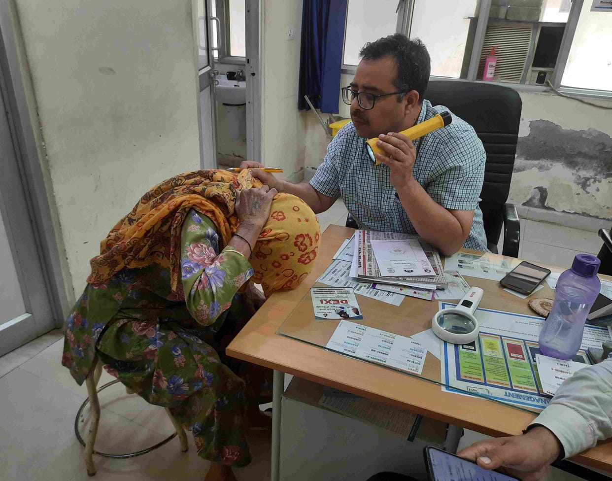 increasing number of skin patient due to heat, more than 250 patients are reaching hospital