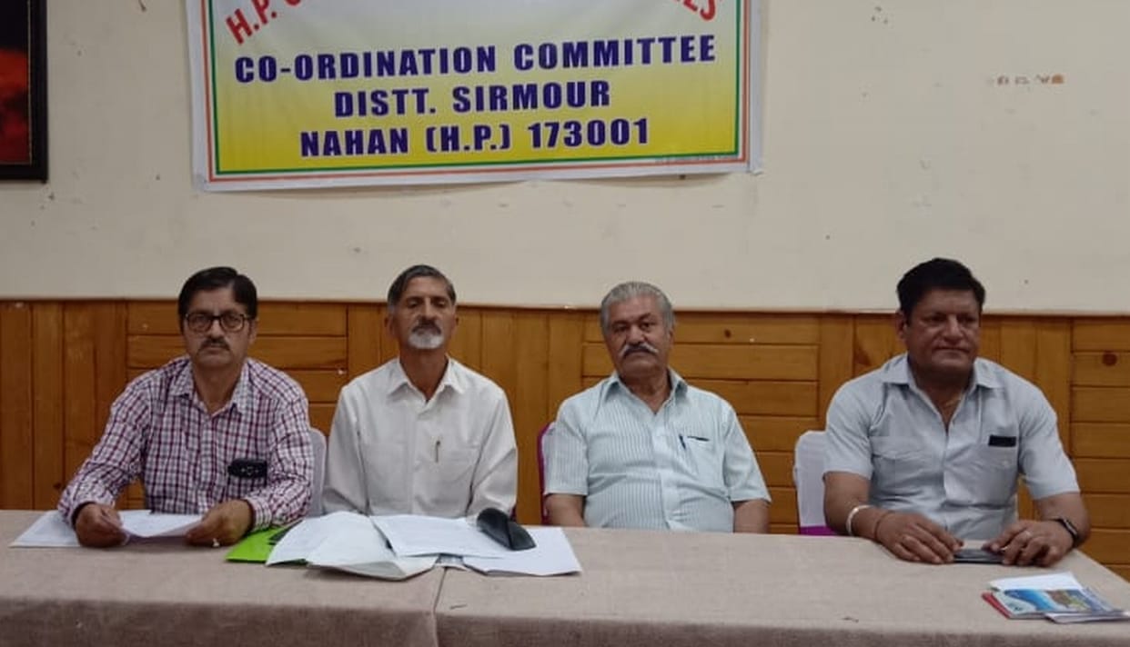 corporate exserviceman demanded to old pension schme in nahan