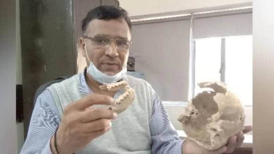 Old skeletons found in Punjab belonged to soldiers of gangetic plain