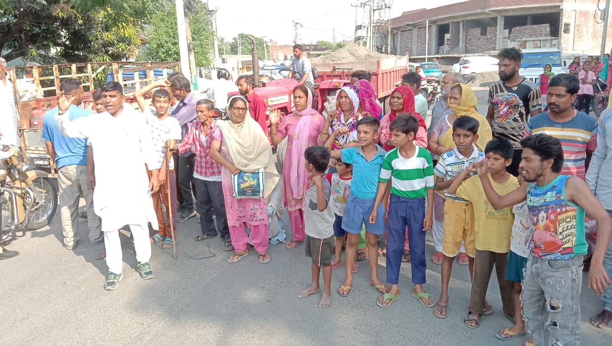 There was an outcry in the district regarding electricity and water, people demonstrated