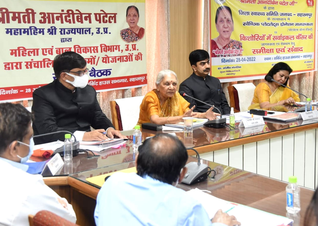 Adopt malnourished children and rich people: Anandiben