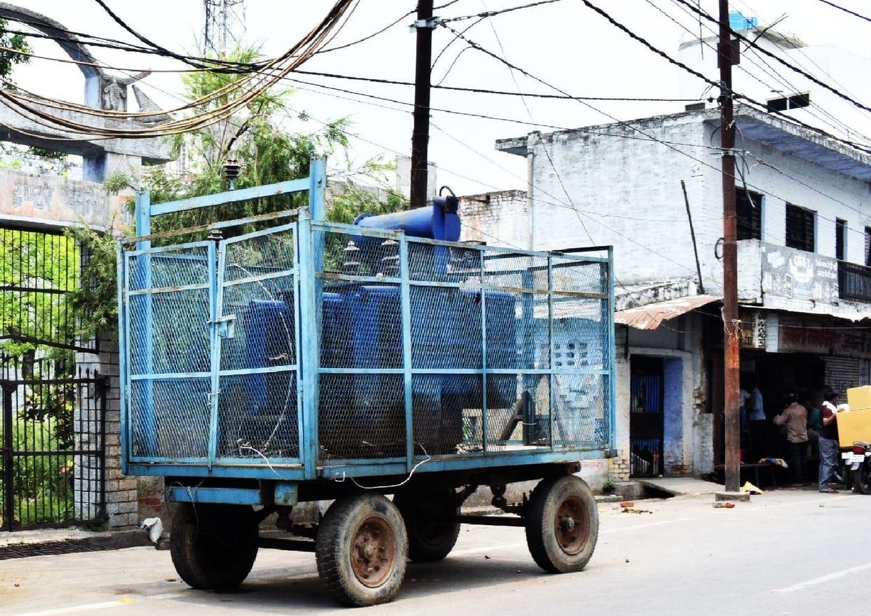 Only seven trolley transformers at nine substations