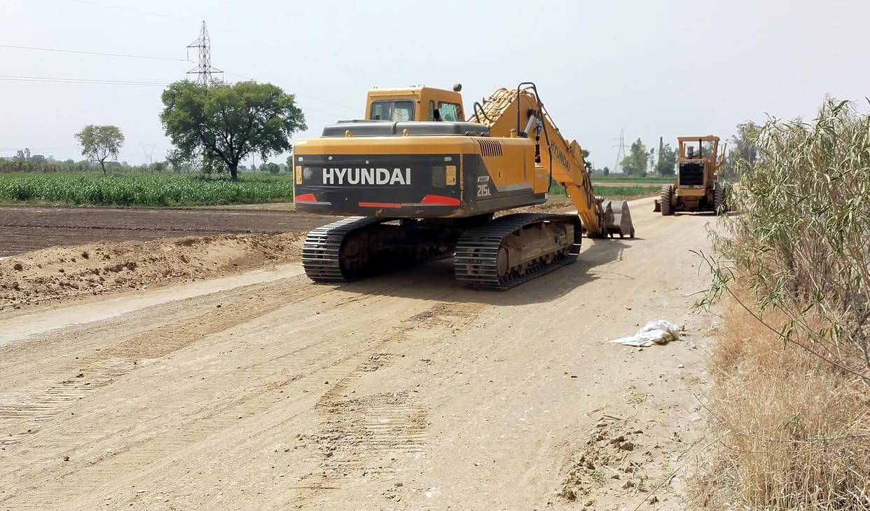 The pace of construction of Meerut-Karnal highway accelerated