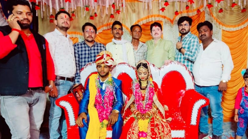 CM Shivraj kept the promise: Panchu Rajak's daughter got married with pomp, for the first time in the village, such a marriage took place