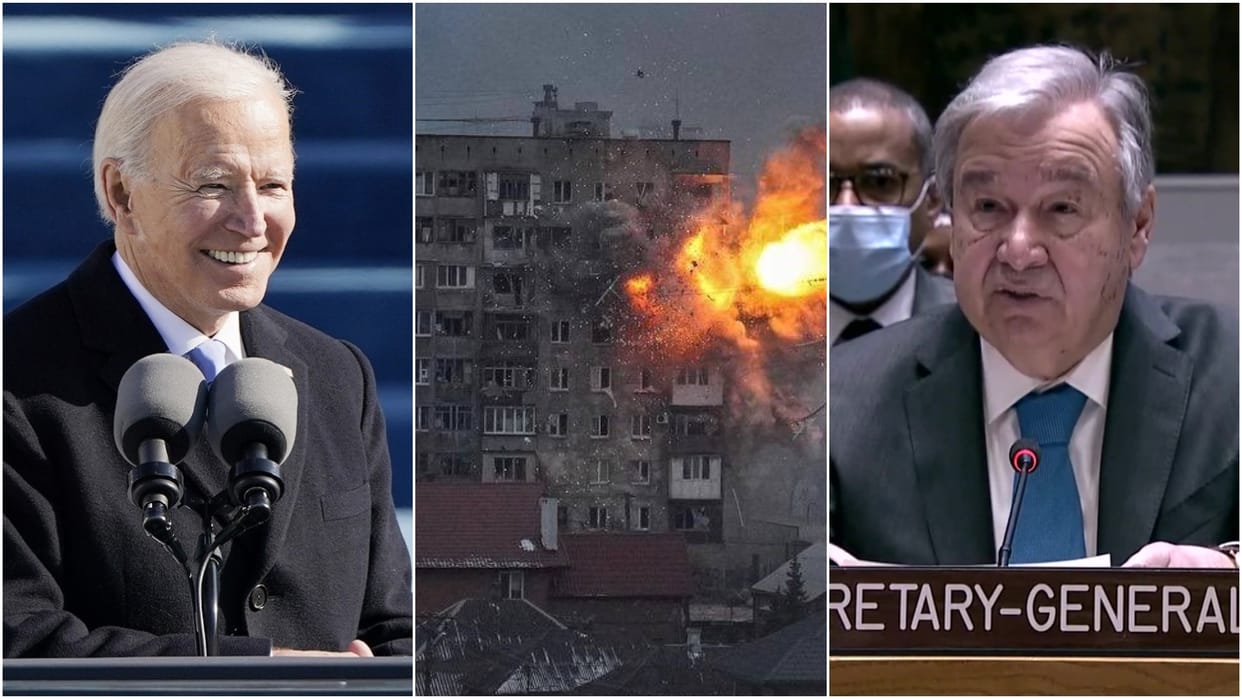 Ukraine Russia War Joe Biden will seek 33 billion USD for Kviy UN chief Antonio Guterres favors investigation of war crimes by Russia all updates in Hindi