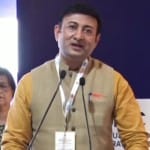 राज्यमंत्री राज्यवर्धन सिंह दत्तीगांव।