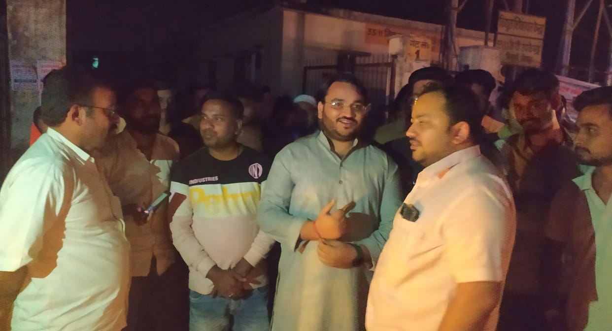 People angry when there is no electricity