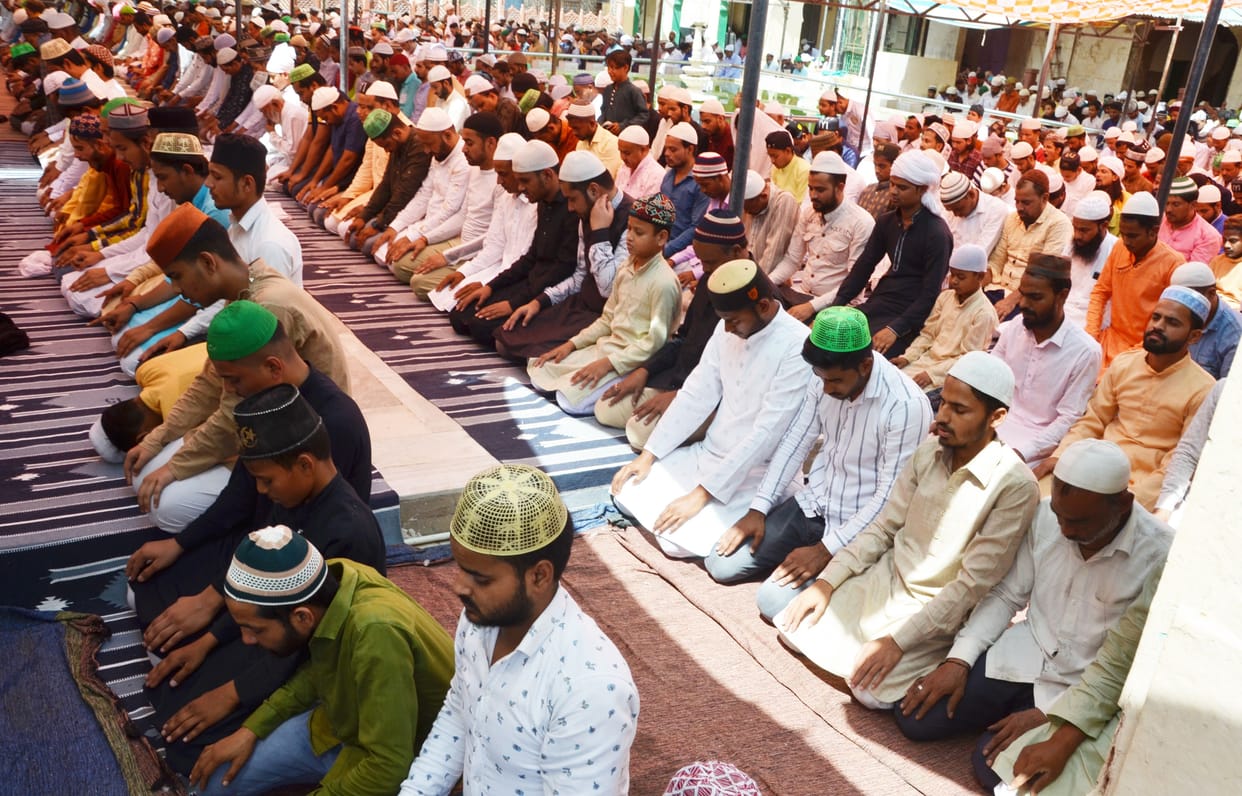 Mathura: Namaz offered in mosque premises, Namazis were not seen on the streets