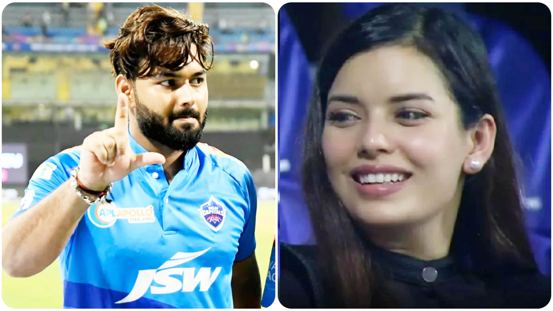 Isha Negi Photos: Isha Negi came to cheer boyfriend Rishabh Pant, fans were surprised to see her beauty, see