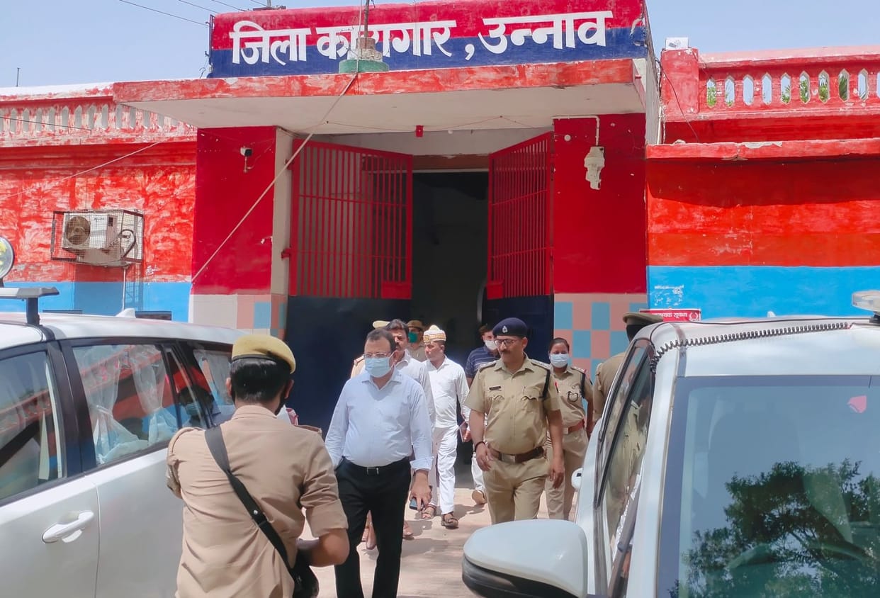 SP,DM,unnao,nay kiya jall ka nirichan