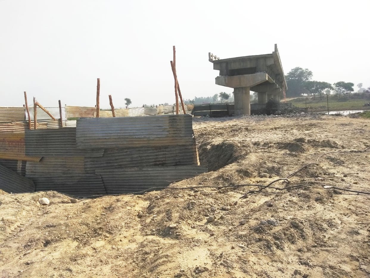 Broken part of Kolaghat bridge will be made with pile foundation technology