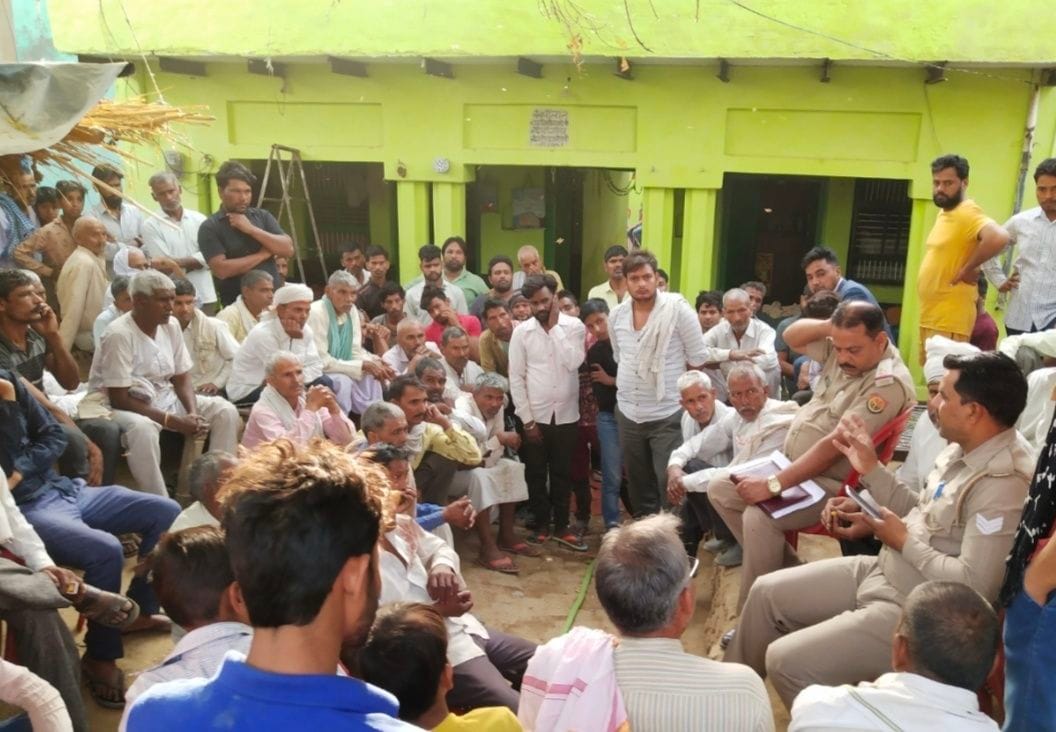 Mathura: Information was given about uproar and intimidation, yet the police did not reach
