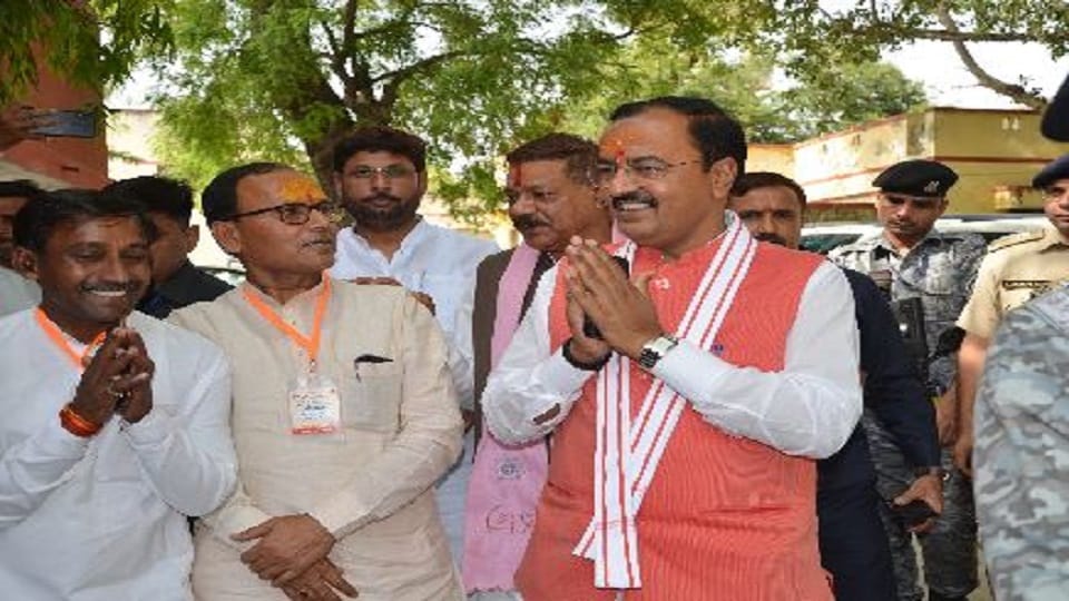 deputy chief minister keshav prasad maurya gave statement on pakistan in mathura