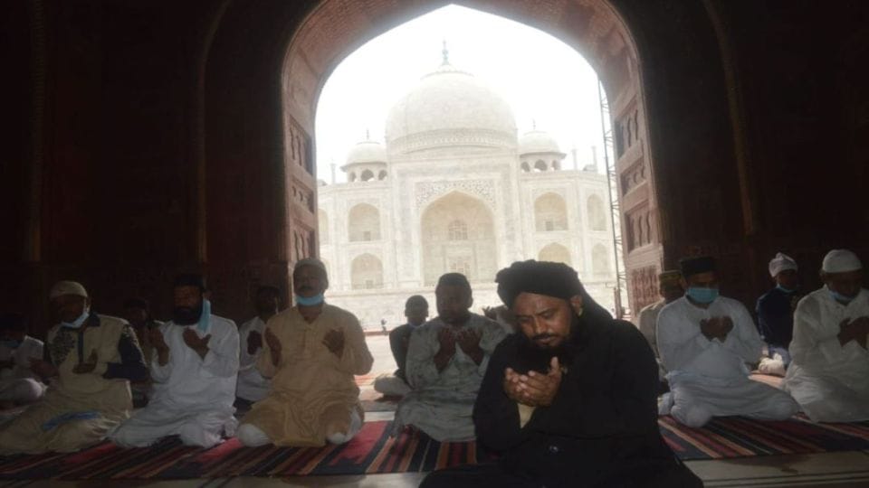 free entry in taj mahal during eid namaj 2022 agra