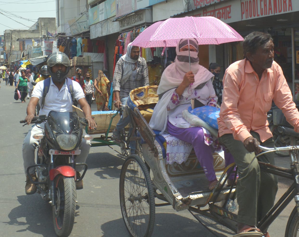 pareshani,mausam,garmi