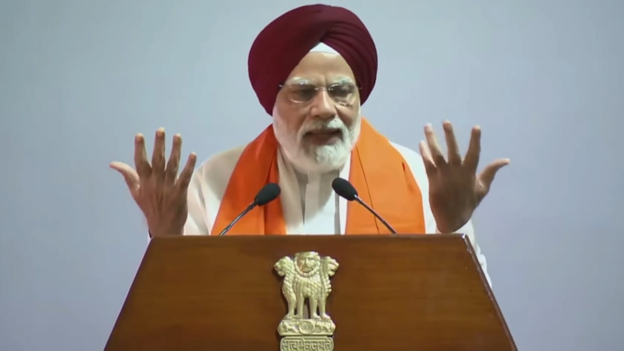 PM Modi to host a Sikh delegation at his residence today evening, will adress them in evening