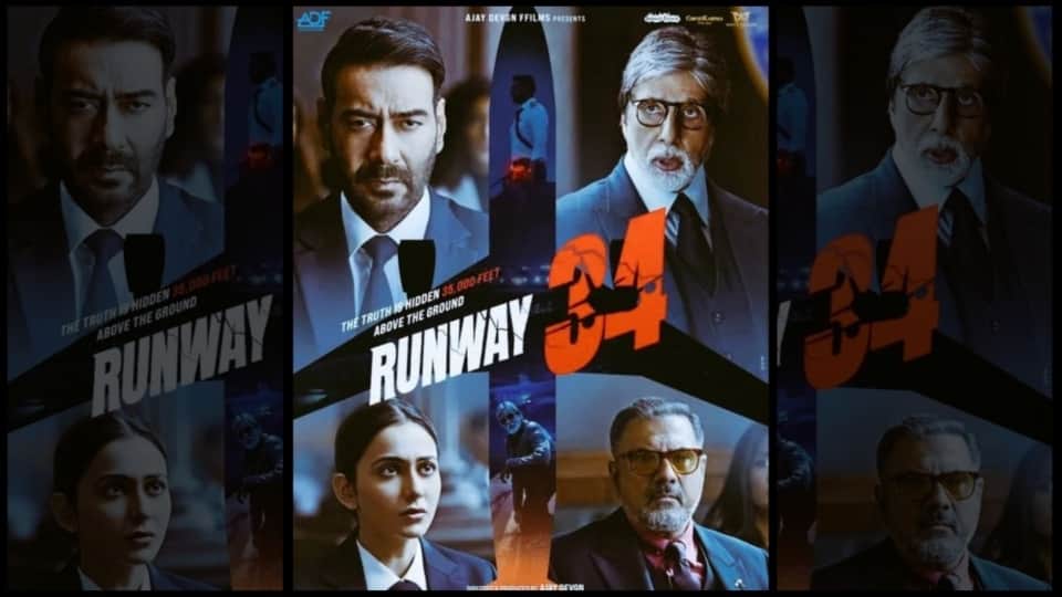 Runway 34 Box Office Collection Day 1 Ajay Devgn Amitabh Bachchan Tanhaji Sooryavanshi Gangubai RRR