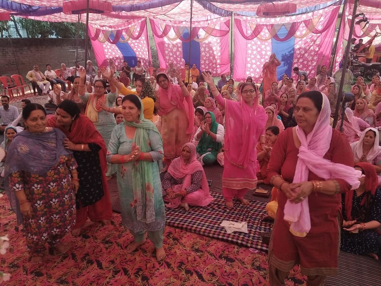 True happiness will come from satsang, not material things