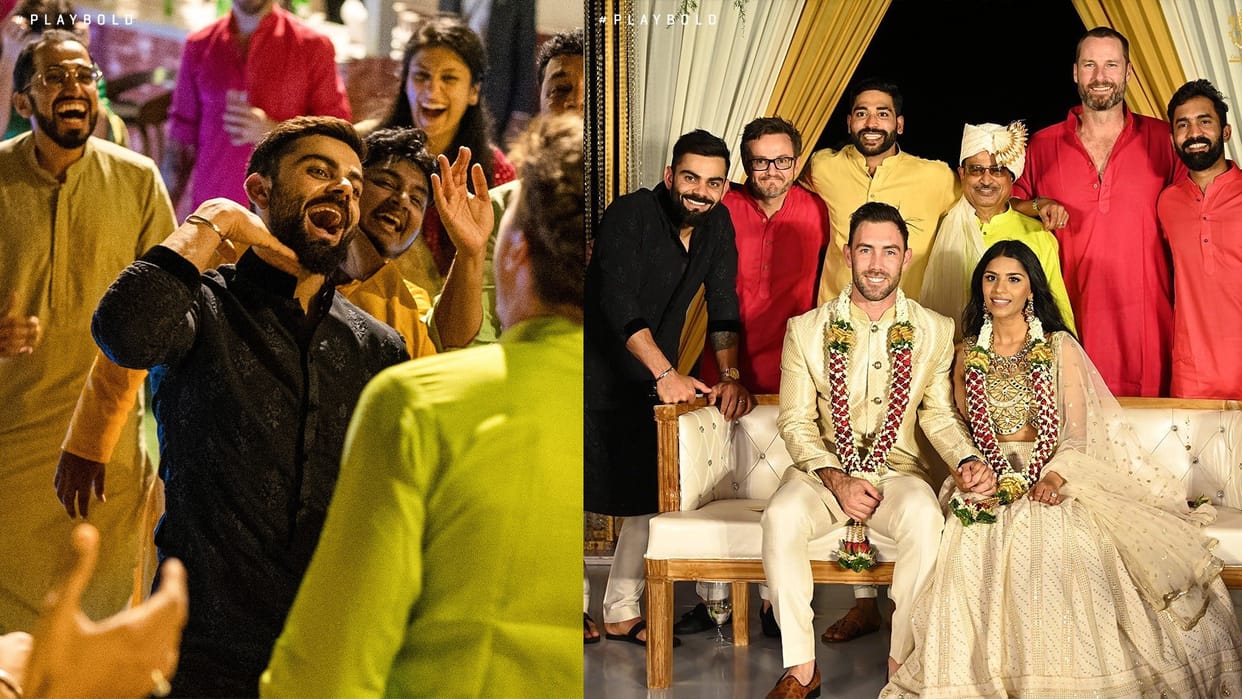 Virat Kohli dance on Samantha song in Glenn Maxwell wedding, Fans said there is scope in acting