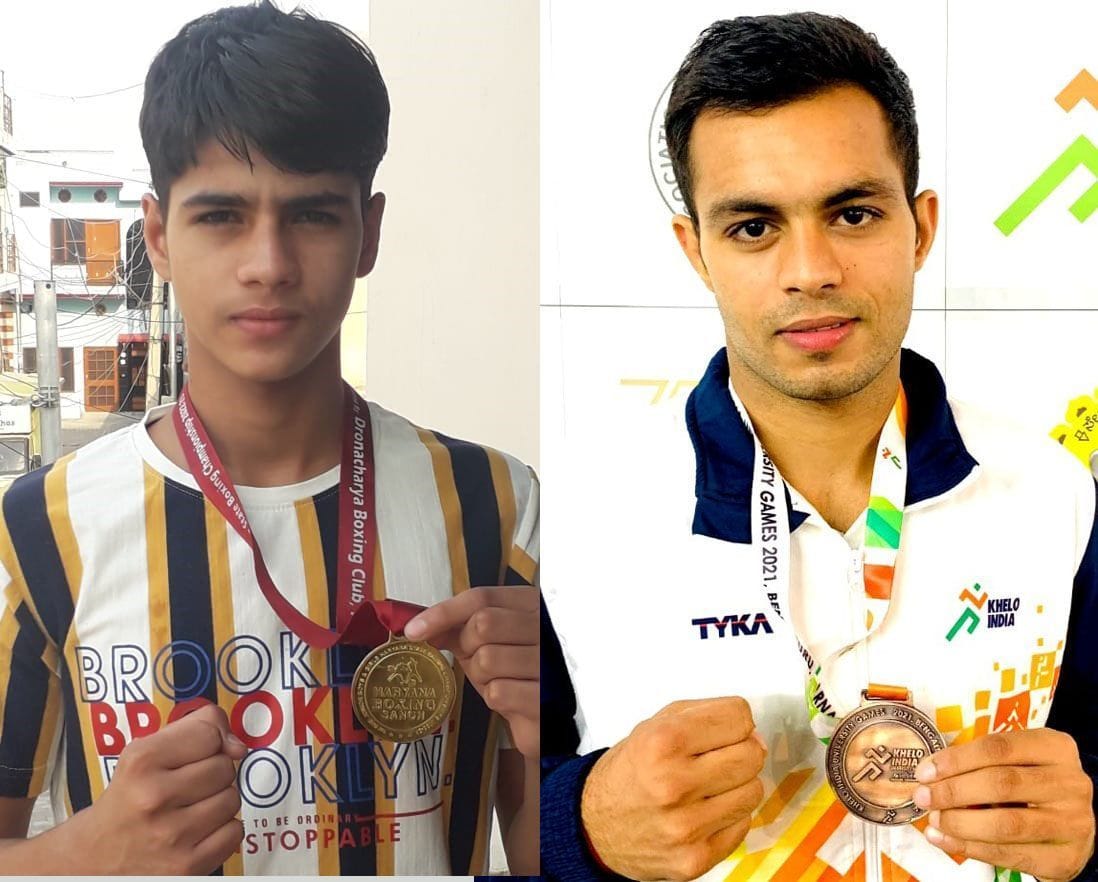 Brothers won bronze in boxing