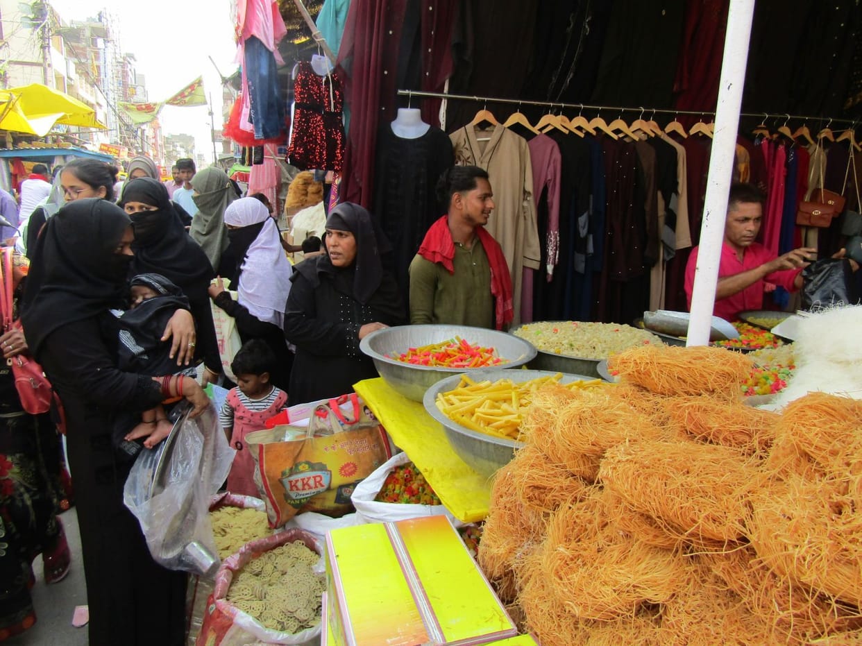Market buzzing for Eid festival
