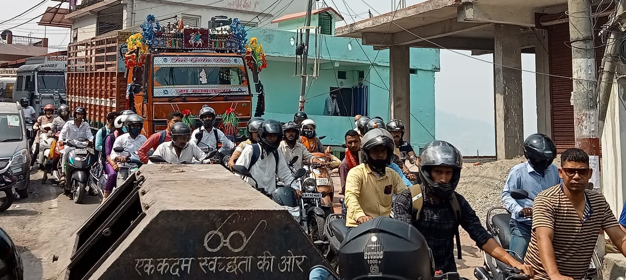 Almora-Ranikhet NH Jam