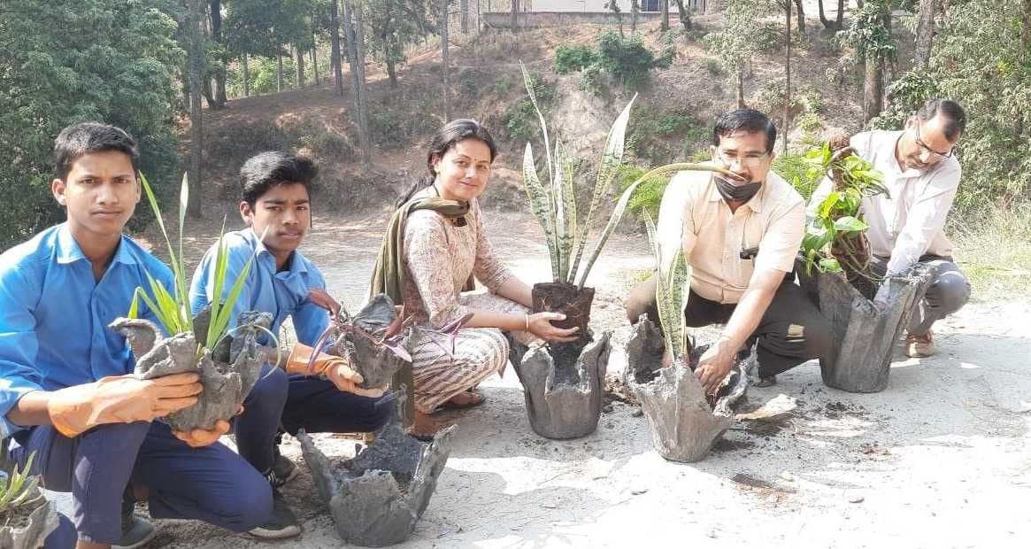 Pot Making from Garbaje