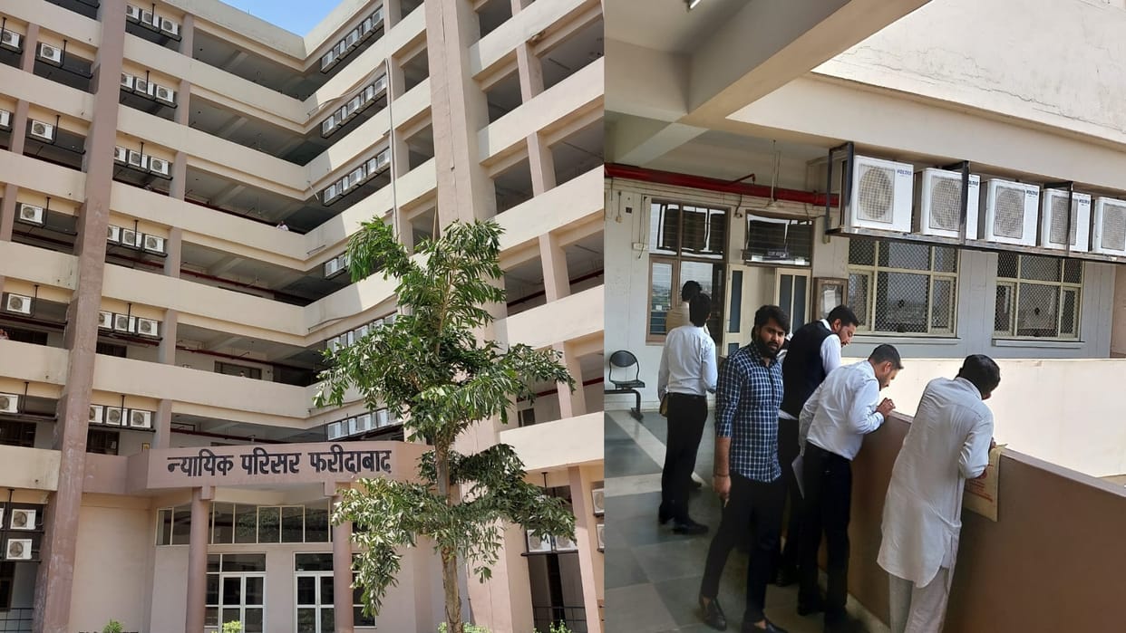 Faridabad sexual assault accused came for hearing jumps off sixth floor of court to death