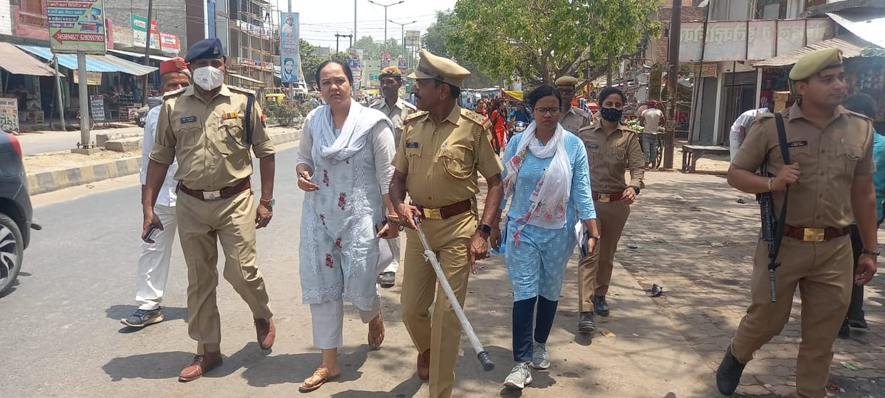 If the accident happened due to encroachment, the shopkeeper is responsible