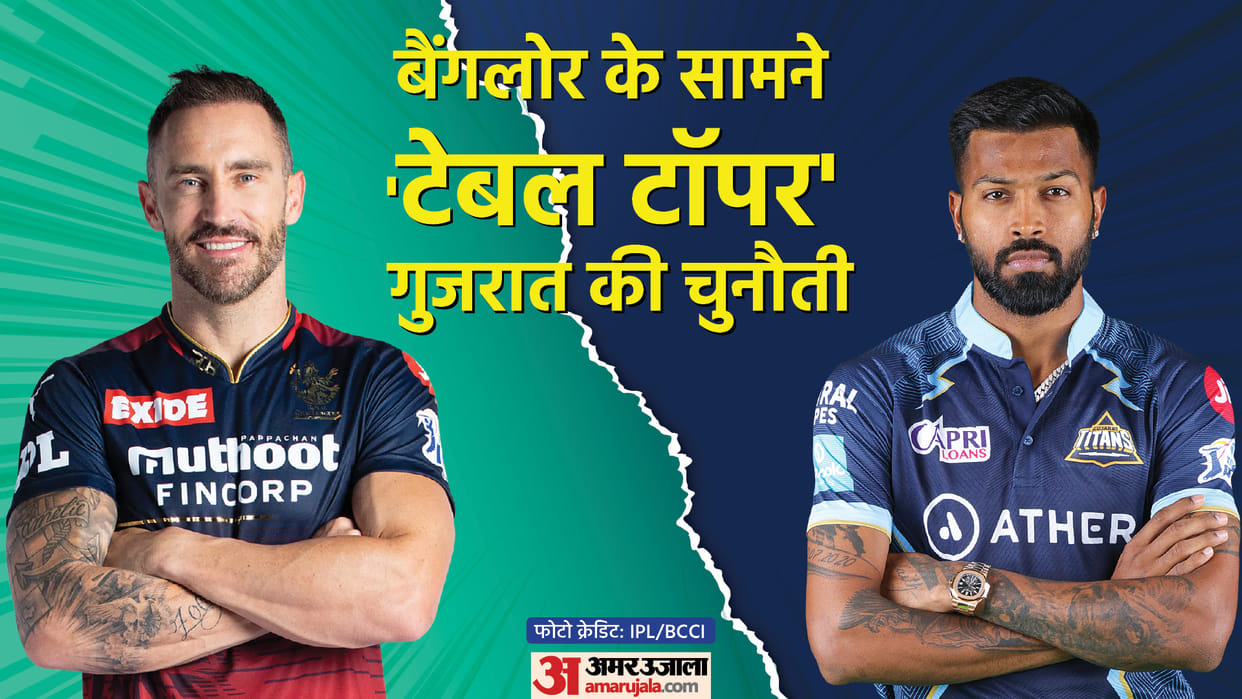 IPL 2022 GT vs RCB all eyes on Virat Kohli Gujarat Titans vs Royal Challengers Bangalore Gujarat would like to secure place in playoffs
