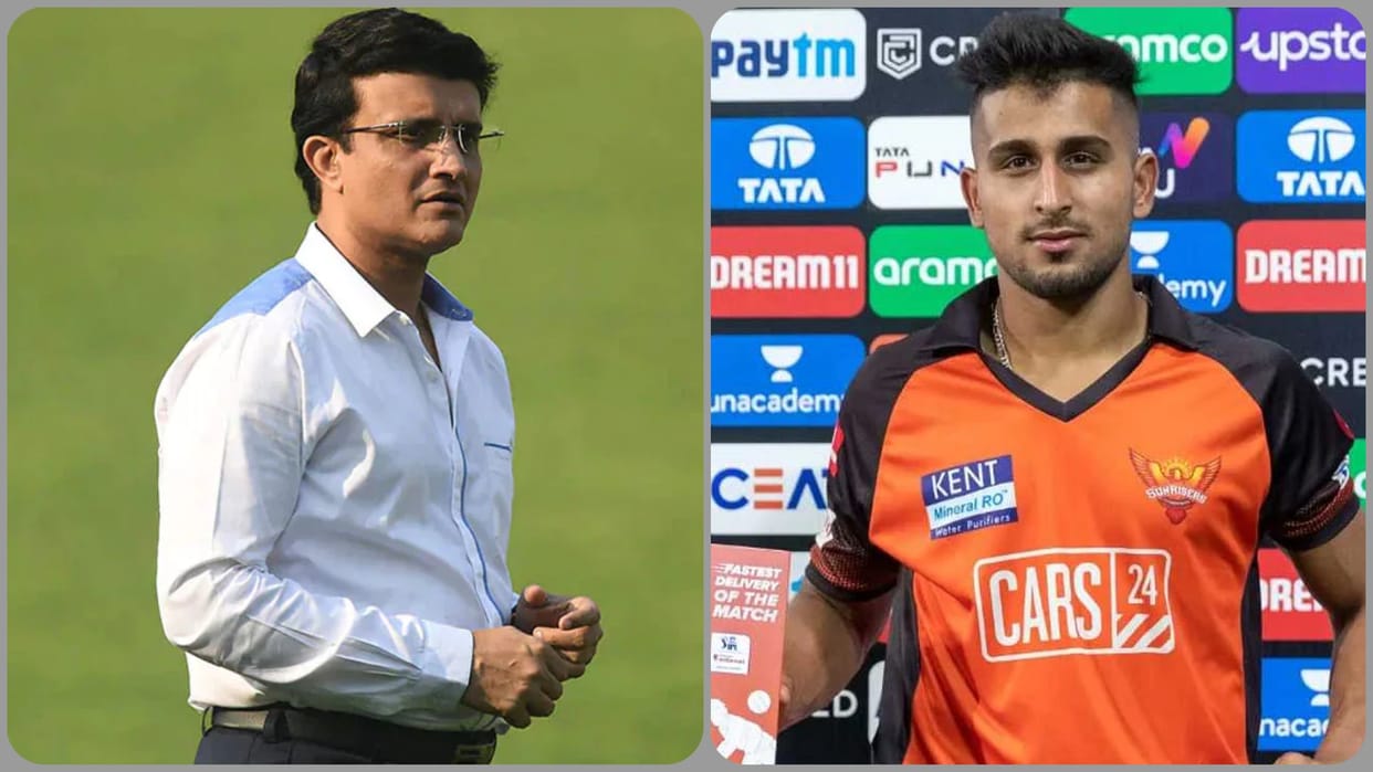 Sourav Ganguly Hails India's Rising Star Umran Malik, says this speedstar is Outstanding Face Of League So Far
