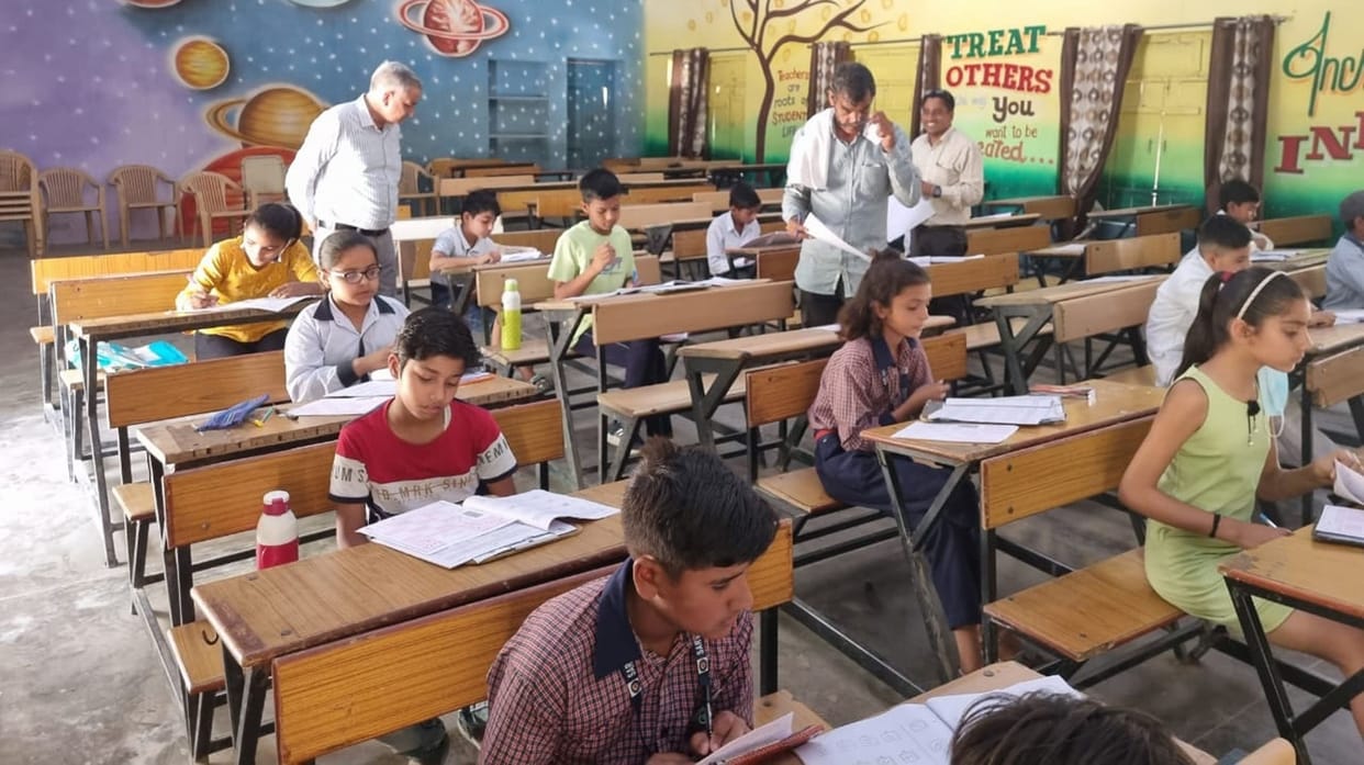 4842 students took the examination for admission in Navodaya