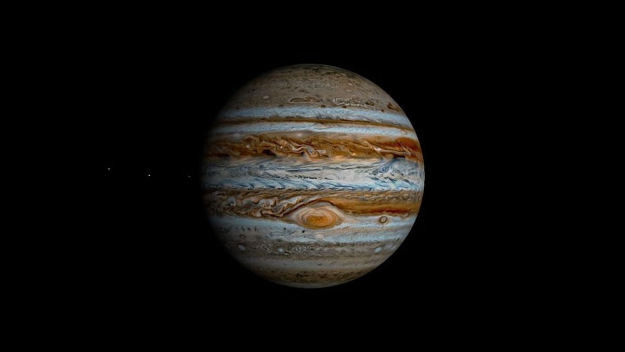 Jupiter overtakes Saturn to become the king of the moons