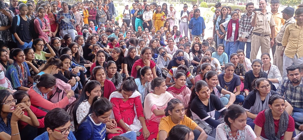 Seeing the increasing protests, the decision of the KU administration was withdrawn