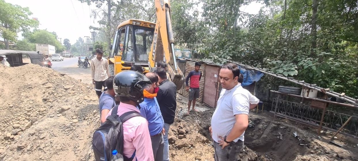leakage in LPG Pipeline Kashipur