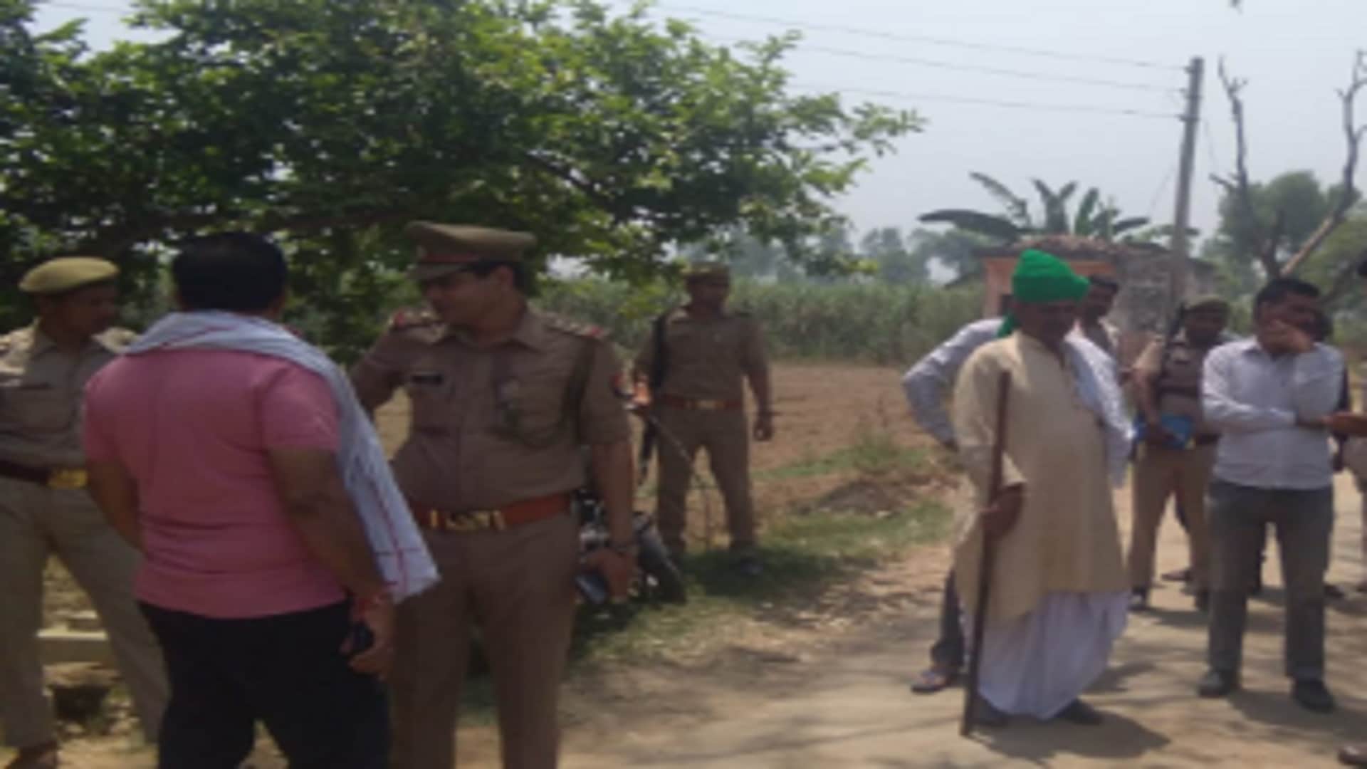 UP Crime: Double murder in village of Muzaffarnagar and see photos