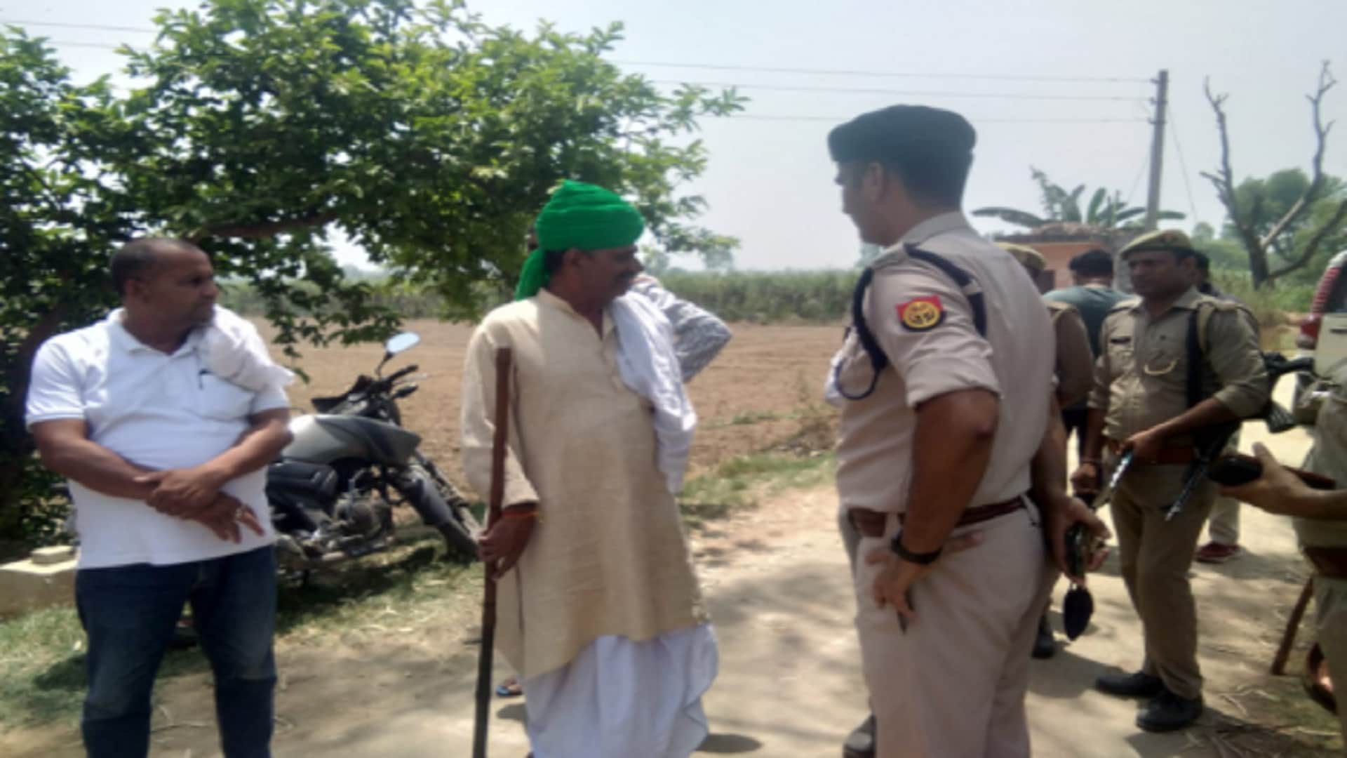 UP Crime: Double murder in village of Muzaffarnagar and see photos