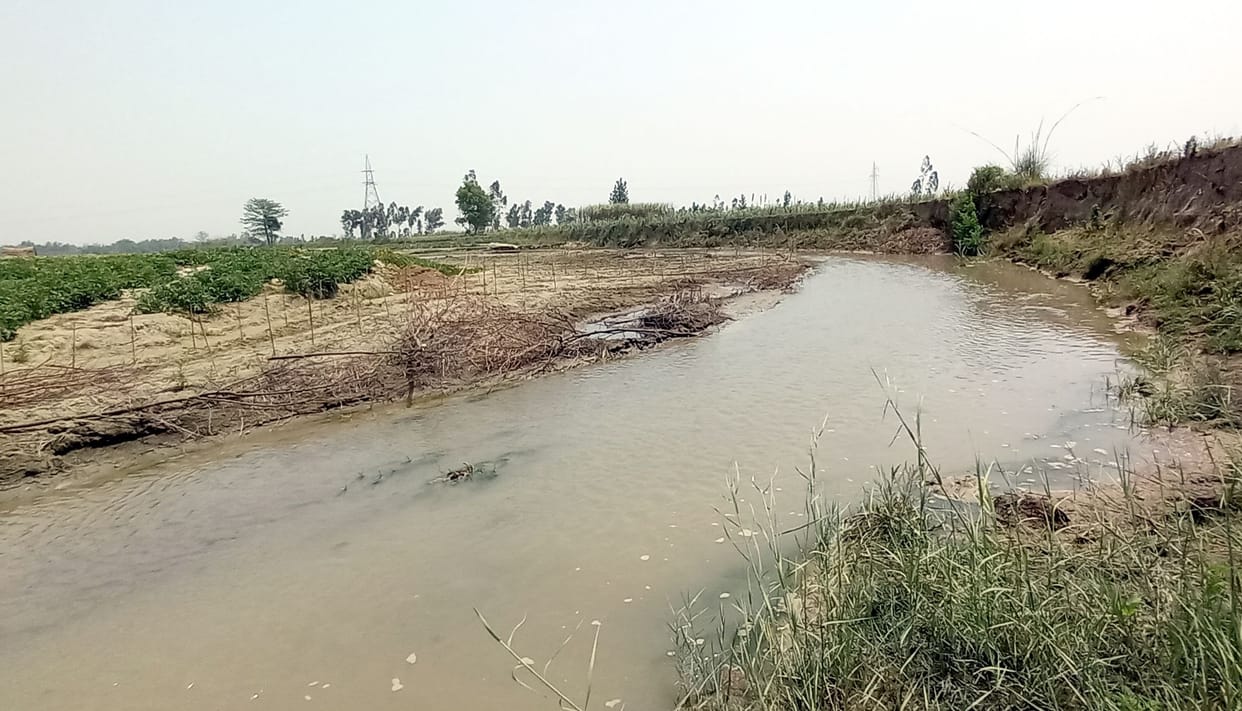 Amar Ujala: Encroachment removed Malan river from Ganga