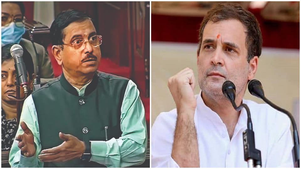 Pralhad Joshi taunt on Congress leader Rahul Gandhi after his statement on coal crisis, says fake astrologer