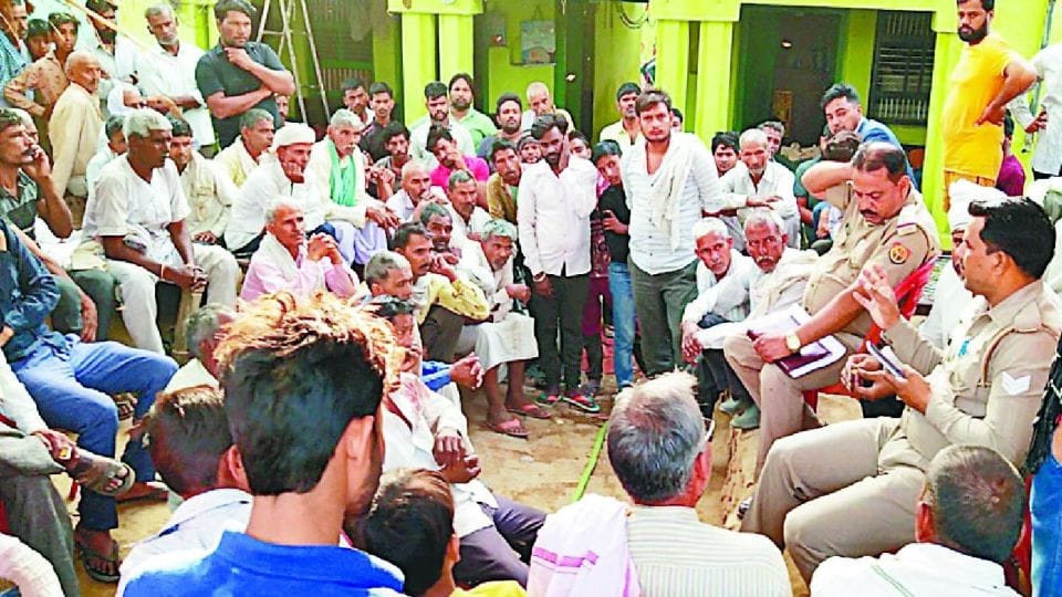 accused man had threatened to kill the groom before bride murdered in mathura