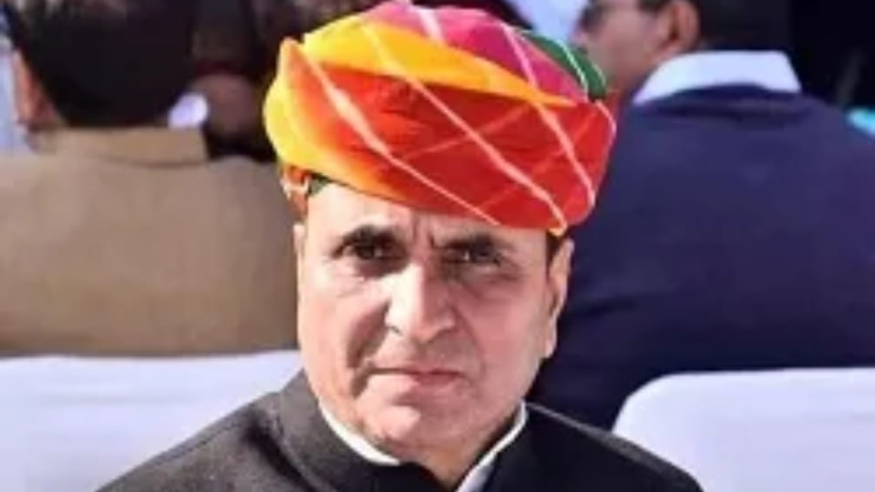 Power crisis congress leader Dharmendra Singh Rathore targeted modi government