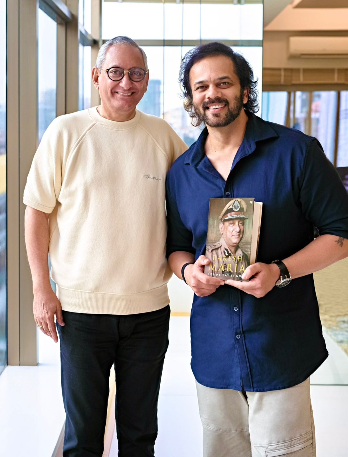 ROHIT SHETTY and RELIANCE ENTERTAINMENT TO PRODUCE A BIOPIC ON RAKESH MARIA the FORMER COMMISSIONER OF POLICE MUMBAI