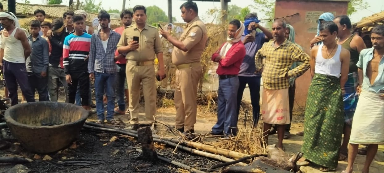 Villagers demonstrated when hand pump was not repaired